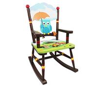 Fantasy Fields Mecedora de Madera Enchanted Woodland niños TD-11738A | Detalles hechos a mano y pintados a mano, pintura a base de agua apta para niños