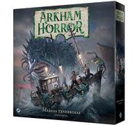 Fantasy Flight Games | Arkham Horror: Mareas tenebrosas | Expansión | Juego de Mesa Cooperativo de Investigación y Terror | A Partir de 14 Años | De 1 a 6 Jugadores | 2-3 Horas por Partida | Español