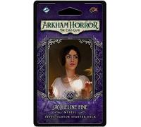 Fantasy Flight Games , Arkham Horror The Card Game: Investigator Starter Deck - Jacqueline Fine Investigator, Card Game, Ages 14+, 1 to 4 Players, 60 to 120 Minutes Playing Time