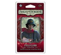 Fantasy Flight Games, Arkham Horror The Card Game: Investigator Starter Deck, Stella Clark Investigator, Juego de Cartas, a Partir de 14 años, de 1 a 4 Jugadores, de 60 a 120 Minutos de Tiempo de
