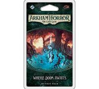 Fantasy Flight Games , Arkham Horror The Card Game: Mythos Pack - 1.5. Where Doom Awaits , Card Game , Ages 14+ , 1 to 4 Players , 60 to 120 Minutes Playing Time
