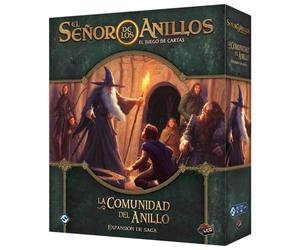 Fantasy Flight Games El Señor de los Anillos LCG - La Comunidad del Anillo Expansión de Saga - Juego de Cartas en Español, MEC109ES