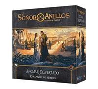 Fantasy Flight Games, El Señor de los Anillos LCG MEC107ES, Angmar despertado Expansión de Héroes, Juego de Cartas en Español, Multicolor