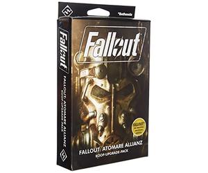 Fantasy Flight Games, Fallout - Alianza Nuclear, expansión, Juego de Expertos, Juego de Estrategia, 1-4 Jugadores, a Partir de 14 años, 150 Minutos, alemán