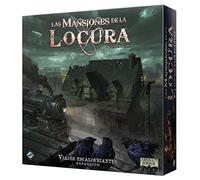 Fantasy Flight Games | Las Mansiones de la Locura: Viajes escalofriantes | Expansión Cooperativa de Investigación y Terror | A Partir de 13 Años | De 2 a 5 Jugadores | 2 Horas por Partida | Español