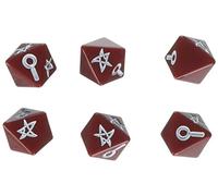Fantasy Flight Games Set de Dados de Mansiones de la Locura - Accesorio de Juego de Mesa, Blanco, Dice Pack for Mansion of Madness 2nd Edition