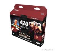 Fantasy Flight Games Star Wars Unlimited: El Ocaso de la República Caja de Inicio | Juego de Cartas Coleccionables | A Partir de 12 Años | para 2 Jugadores | 30 Min por Partida | Español (SWH0303ES)