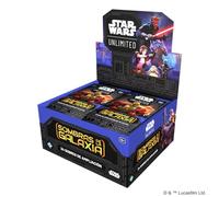 Fantasy Flight Games | Star Wars Unlimited: Sombras de la Galaxia Caja de 24 Sobres | Juego de Cartas Coleccionables | A Partir de 12 Años | para 2 Jugadores | 30 Min por Partida | Español
