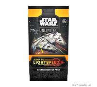 Fantasy Flight Games - Star Wars: Unlimited TCG Jump to Lightspeed Booster Pack - Fast-Paced Trading Card Game for Kids and Adults, Ages 12+, 2+ Players, 20 Minute Playtime