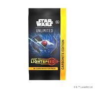 Fantasy Flight Games - Star Wars: Unlimited TCG Jump to Lightspeed Carbonite Booster Pack - Fast-Paced Trading Card Game for Kids and Adults, Ages 12+, 2+ Players, 20 Minute Playtime