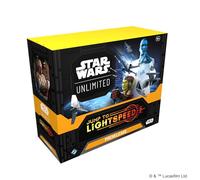 Fantasy Flight Games - Star Wars: Unlimited TCG Jump to Lightspeed PRERELEASE Box - Includes 6 Booster Packs, Ages 12+, 2+ Players, 20 Minute Playtime