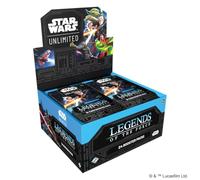 Fantasy Flight Games - Star Wars: Unlimited Trading Card Game | Legends of the Force - 24 Booster Packs Featuring Jedi, Sith & Iconic Characters, Ages 12+, 2+ Players, 20 Minute Playtime