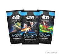 Fantasy Flight Games - Star Wars: Unlimited Trading Card Game Legends of The Force Booster Pack - 16 Cards Featuring Jedi, Sith & Iconic Characters, Ages 12+, 2+ Players, 20 Minute Playtime