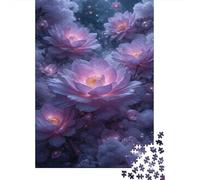 Fantasy Flower Garden_1 Rompecabezas 1000 Piezas Adultos - Regalo, Juego Familiar, Decoración del Hogar, Puzzle 52x38cm/1000pcs