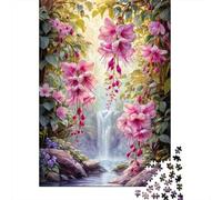 Fantasy Flower Garden Puzzle 1000 Piezas Adultos - Regalo, Juego Familiar, Decoración del Hogar, Rompecabezas 70x50cm/1000pcs