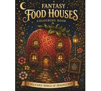 Fantasy Food Houses Colouring Book: A delicious world of imagination
