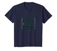 Fantasy Football is My Therapy: Regalo para entusiastas del Deporte Camiseta, Niños, Azul Marino, 4 años