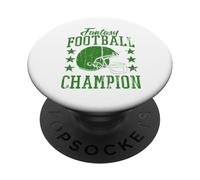 Fantasy Football League Champion- American Draft, EE.UU. Deportes PopSockets PopGrip Adhesivo