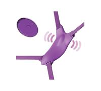 Fantasy For Her Arnés Mariposa Vibrador, Recargable y Control Remoto Violeta
