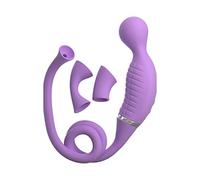 Fantasy For Her Vibrador Y Succionados Silicona USB ClimaxHer - 150 gr