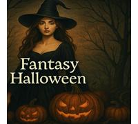 Fantasy Halloween: Coloring Book for Adults: Discover the perfect blend of fantasy and Halloween magic in this beautifully designed coloring book for adults.