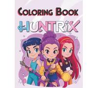Fantasy HUNTR/X Coloring books: Cute Characters Colouring Pages with Lovely Illustrations for Kids