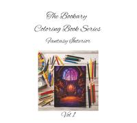 Fantasy Interiors Vol 1: Step inside-where shadows, chandeliers, and stories live. A Gothic-Victorian Coloring Book for All Ages (The Bookary Coloring Book Series:)