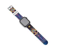 Fantasy Interstellar Goddess Sun Star - Correa de silicona compatible con IWacth Series 10 9 Ultra 8 7 6 5 SE Correa de repuesto, 38mm/40mm