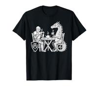 Fantasy Knight Dragon Tea Party Medieval Gaming Camiseta