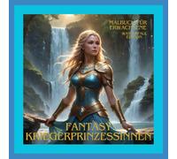 Fantasy Kriegerprinzessinnen: Wasserfall Edition: Malbuch für Erwachsene (Fantasy Royal)