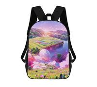 Fantasy Landscapes A Dreamy Journey Mochilas Para Niños, Mochilas Escolares Personalizadas En 3D Para Niños Y Niñas, Mochilas Escolares Grandes, Mochilas Informales Para El Día A Día 17inch