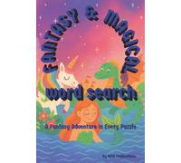 Fantasy & Magical: Word Search with Easy to Read Print about Fantasy and Magical and more | 6x9 inches, 110 pages | 50+ puzzles ... Gift for Vacations, Holidays, and Free Times