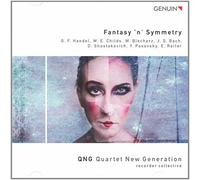 Fantasy 'n' Symmetry. Haendel, Bach, Chostakovitch : Quatuors de flûtes. QNG.