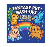 Fantasy Pet Mash-Ups: A Magical Coloring Adventure: Whimsical Hybrid Animals for Kids to Color and Imagine
