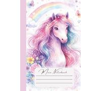 Fantasy Pferde Notizbuch Kinder - Mein Notizbuch für magischer Pferde Ideen | Geschenk für Mädchen mit Fantasie, perfekt zum Geburtstag: Fantasy ... für Mädchen 100 linierte Seiten DIN A5