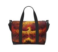 Fantasy Phoenix - Bolsa de viaje cruzada de mano, bolsa de viaje de un solo hombro, bolsa de deporte y fitness, bolsa de equipaje de viaje
