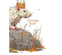 Fantasy Rats: an adult coloring book