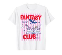 Fantasy Reader Club Book Lover Bookworm Reader Bookish Camiseta