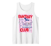 Fantasy Reader Club Book Lover Bookworm Reader Bookish Camiseta sin Mangas