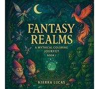 Fantasy Realms: A Mythical Coloring Journey (Book 1): Whimsical & Dark Fantasy Art for Teens & Adults with Fairies, Goblins, Trolls, Dragons, and Enchanted Forest Scenes