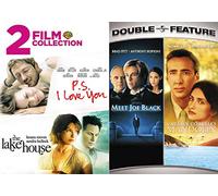Fantasy Romance and Time Traveling Love Stories: P.S. I Love You/ The Lake House & Meet Joe Black/ Captain Corelli's Mandolin (4 Feature Films DVD Bundle)