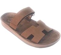 Fantasy Sandals Bianca - Fuss Bubble Technology - Sandalias de piel ligeras y suaves - Confort asegurado, Moca, 41 EU