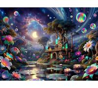 Fantasy Sky 1500 Piece Jigsaw Puzzles for Adults, Colourful, Challenging & Brainteasing Adult Puzzles 1500 Pieces Jungle, Fun jigsaws for The Whole Family 34x22 Inch