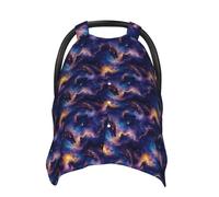 Fantasy Star Dragon Print - Fundas de asiento de coche para bebé, funda de lactancia transpirable, funda de lactancia, fundas para cochecito, toldo multiusos para asiento de coche infantil, artículos