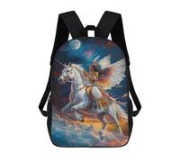 Fantasy Unicorn Ride in Sky Mochila De Viaje Para La Universidad Mochilas Para La Escuela/trabajo/viajes 17inch