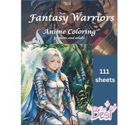Fantasy Warriors - Anime Coloring for teens and adults