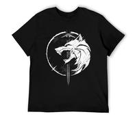 Fantasy Wolf Sword - Camiseta inspirada en guerreros medievales para fanáticos de los juegos de rol y aventuras, Estilo:, 4XL