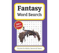 Fantasy Word Search Puzzle Book: Word Searches with Easy to Read Print about Fantasy creatures, make believe, magic, dragons and more | 6x9 inches, ... Vacations, Birthdays, Holidays and Free Times