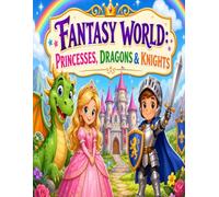 Fantasy World: Princesses, Dragons and Knights: Coloring Book for Kids: 30 Unique Illustrations of Magical Adventures