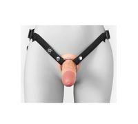 X-TENSION Elite - Arnés con dildo hueco (natural)